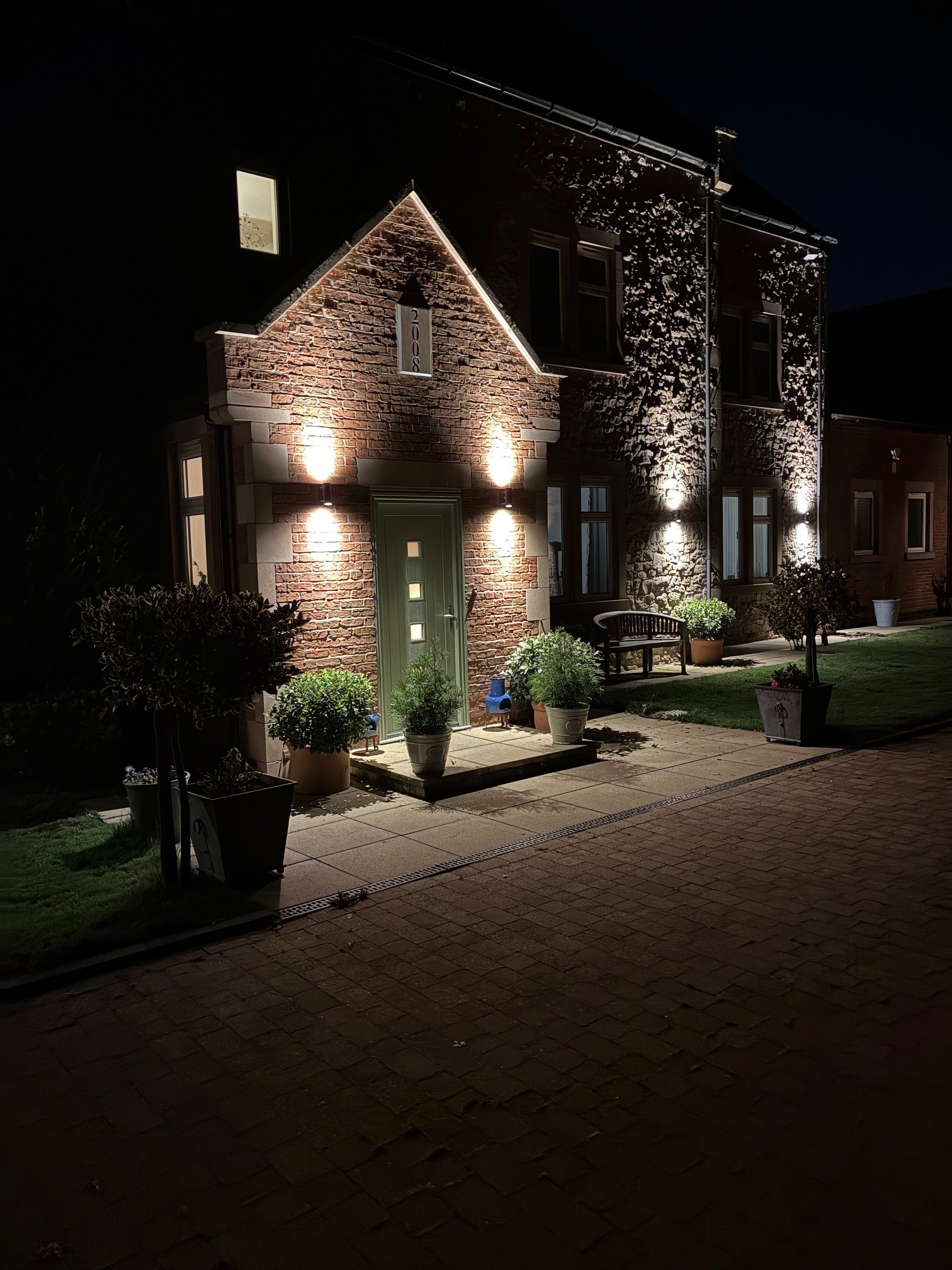 Residential wiring of new swimming pool extension